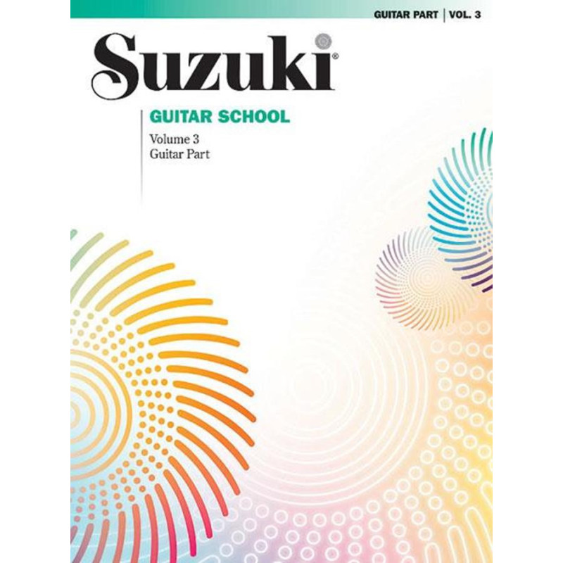 Suzuki Guitar School Guitar Part, Volume 3 - Chitarra