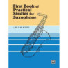 FIRST BOOK OF PRACTICAL STUDIES - SASSOFONO - SAX - NILO W. HOVEY