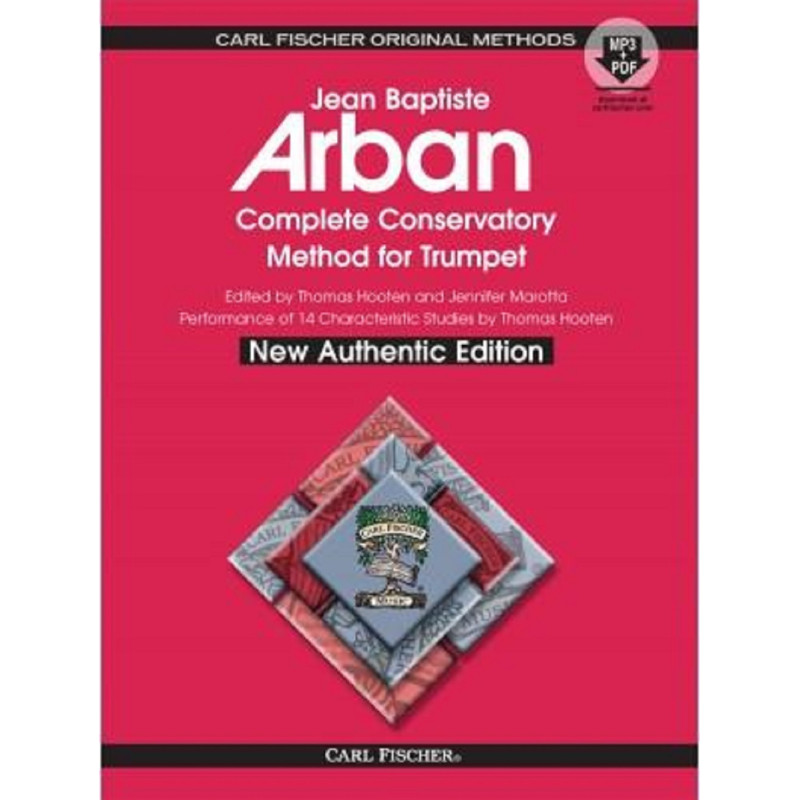 COMPLETE CONSERVATORY METHOD FOR TRUMPET - ARBAN - LIBRO + AUDIO ONLINE