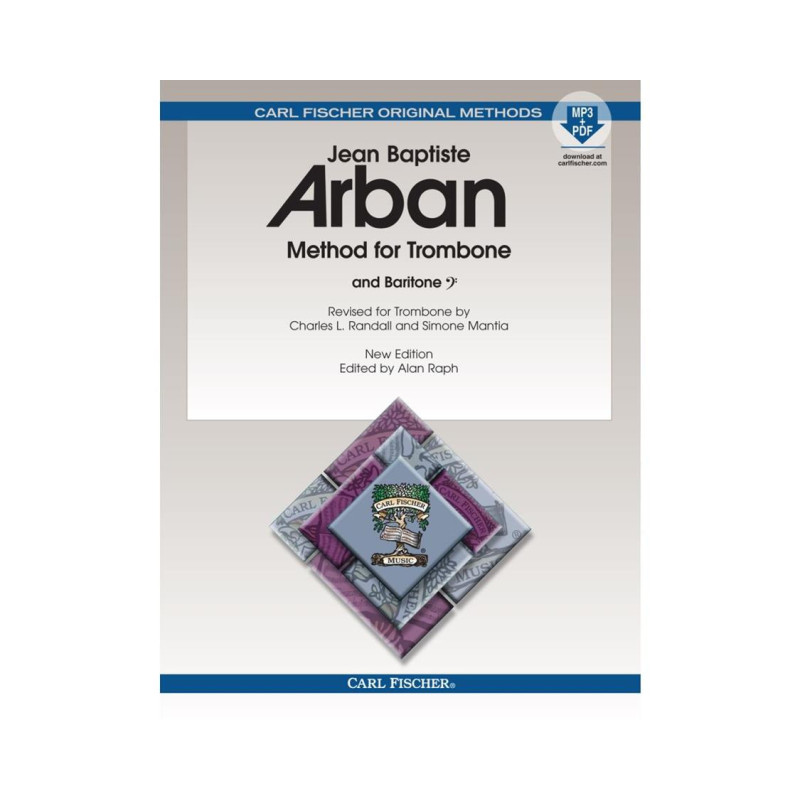 METHOD FOR TROMBONE - Jean-Baptiste Arban - LIBRO + MP3 DOWNLOAD + PDF