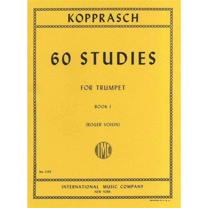 60 Studies Book 1 -  C. Kopprasch - TROMBA - 60 studi