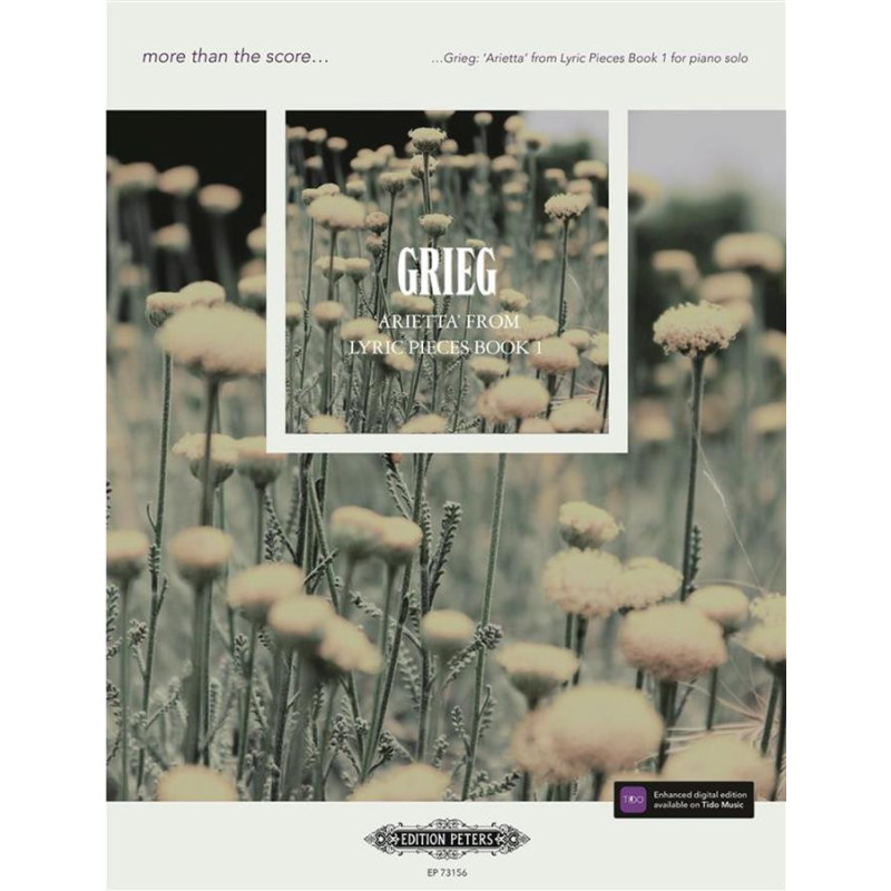 Grieg: Arietta from Lyric Pieces Book 1 - Pianoforte solo - spartito
