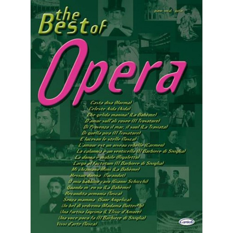 The Best of Opera - Pianoforte, Canto e Chitarra
