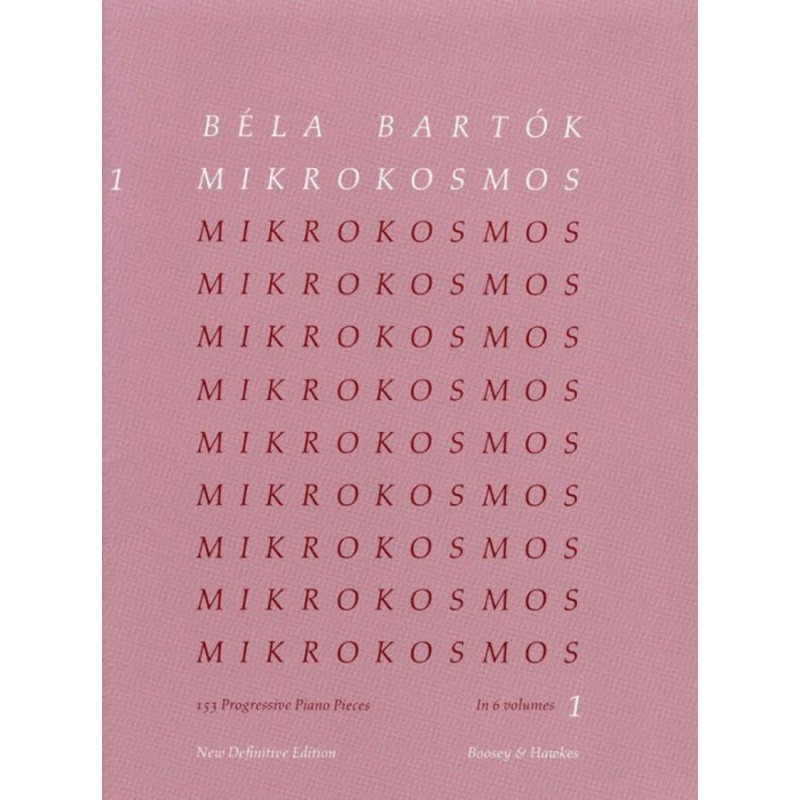 BELA BARTOK - MIKROKOSMOS VOL. 1 -  PIANOFORTE