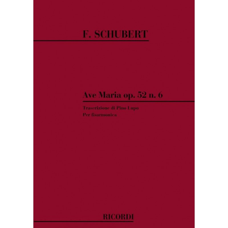Ave Maria Op. 52 N. 6 D. 839 - Franz Schubert - Fisarmonica