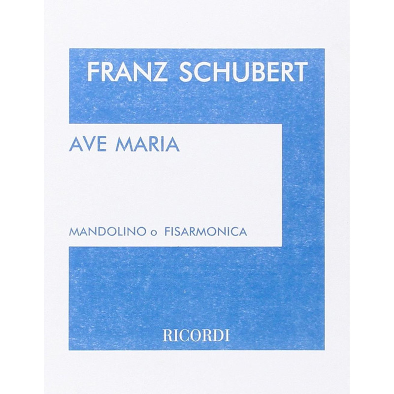 Ave Maria Op. 52 N. 6 D. 839 - Franz Schubert - Mandolino E Strumenti Diversi
