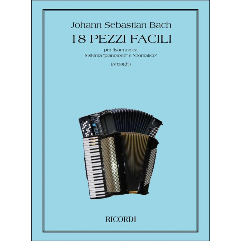 18 Pezzi Facili - Johann Sebastian Bach - Fisarmonica