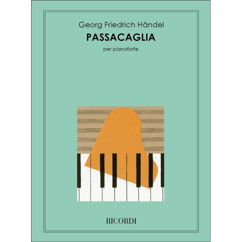 Passacaglia - Georg Friedrich Händel - per pianoforte - spartiti