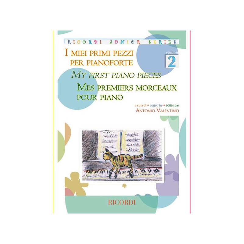 I MIEI PRIMI PEZZI  PER PIANOFORTE V.2 - SPARTITI PER RAGAZZI