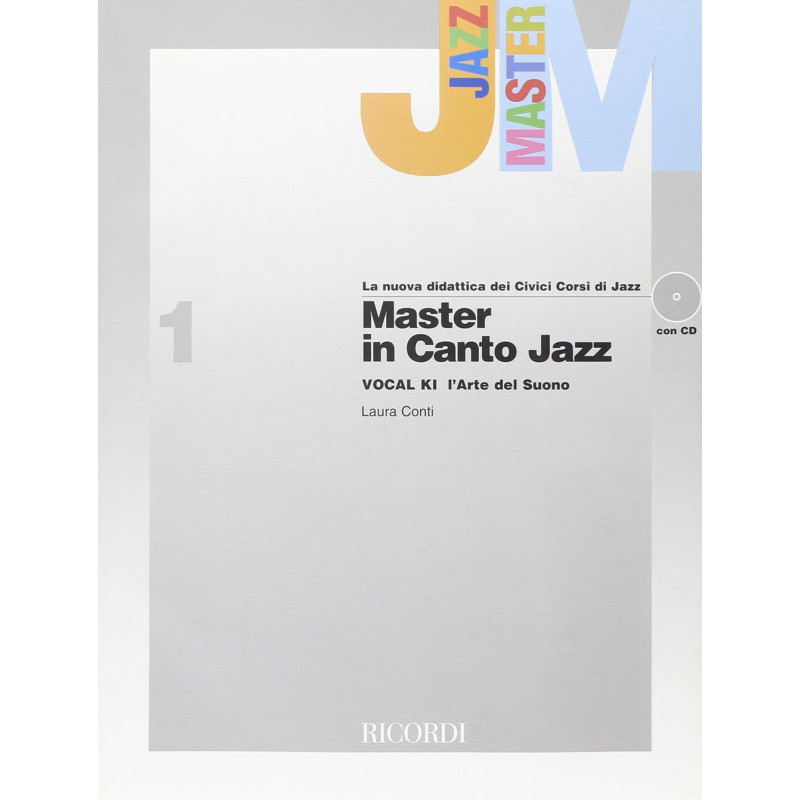 Master In Canto Jazz + CD - L. Conti - canto