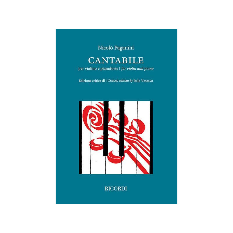 CANTABILE - PAGANINI - VIOLINO E PIANOFORTE