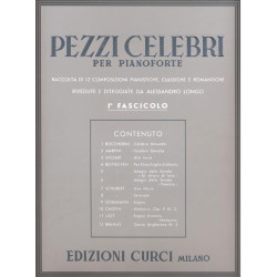 PEZZI CELEBRI VOL.1 - PER PIANOFORTE