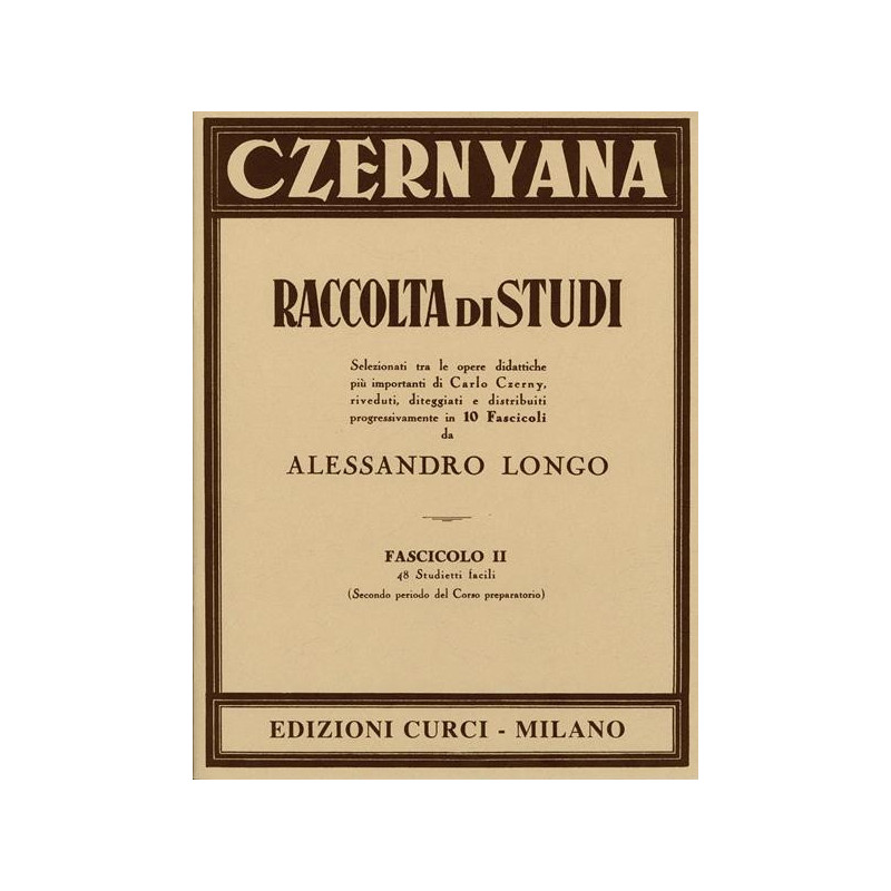 CZERNYANA VOL. 2 - 48 STUDIETTI FACILI -ALESSANDRO LONGO