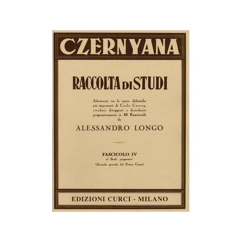 CZERNYANA VOL. 4 - 25 STUDI PROGRESSIVI- ALESSANDRO LONGO