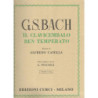 BACH - IL CLAVICEMBALO BEN TEMPERATO VOL. 1 - ED. CURCI - PIANOFORTE