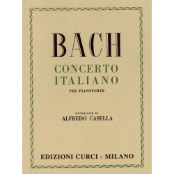 J. S. BACH - CONCERTO ITALIANO - PIANOFORTE