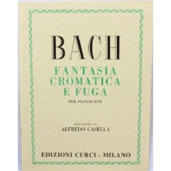 J. S. BACH - FANTASIA CROMATICA E FUGA - PIANOFORTE