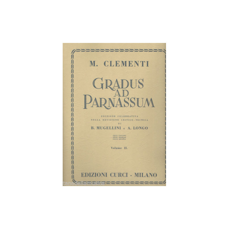 M. CLEMENTI - GRADUS AD PARNASSUM VOL. 2 - PIANOFORTE