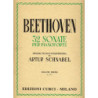 BEETHOVEN - 32 SONATE VOL. 1 - SONATE 1 - 12 - ED. CURCI - PIANOFORTE