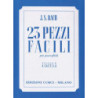 23 PEZZI FACILI PER PIANOFORTE - J. S. BACH - ED. CURCI- SPARTITI PER PIANOFORTE