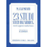 M. CLEMENTI - 23 STUDI SCELTI DAL GRADUS - PIANOFORTE
