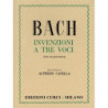 BACH - INVENZIONI A TRE VOCI - ED. CURCI - PIANOFORTE