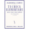 ALBERTO CURCI - TECNICA ELEMENTARE DELLE SCALE E DEGLI ARPEGGI - VIOLINO