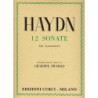 12 SONATE - FRANZ JOSEPH HAYDN - PIANOFORTE