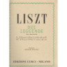 FRANZ LISZT S. FRANCESCO D'ASSISI: LA PREDICA AGLI UCCELLI ED. CURCI PIANOFORTE