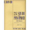F. DAVID - 24 STUDI PER PRINCIPIANTI OP. 44 PER VIOLINO