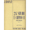 J. DONT - 24 STUDI E CAPRICCI OP. 35 PER VIOLINO