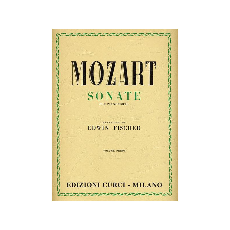 W. A. MOZART - SONATE PER PIANOFORTE VOL. 1  - PIANOFORTE