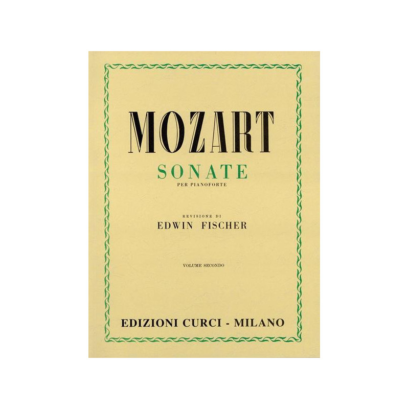 W. A. MOZART - SONATE PER PIANOFORTE VOL. 2  - PIANOFORTE