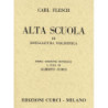 ALTA SCUOLA DI DITEGGIATURA VIOLINISTICA - CARL FLESCH