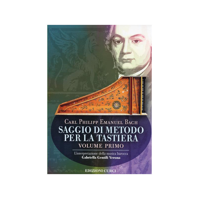 CARL PHILIPP EMANUEL BACH - SAGGIO DI METODO PER LA TASTIERA VOL. 1 CLAVICEMBALO