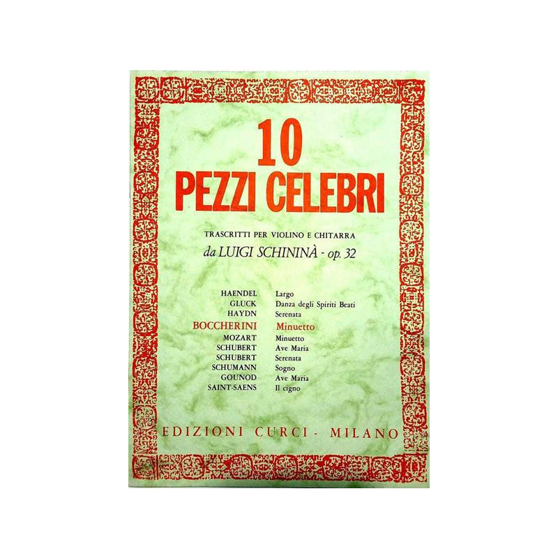 BOCCHERINI: MINUETTO - LUIGI SCHININA'