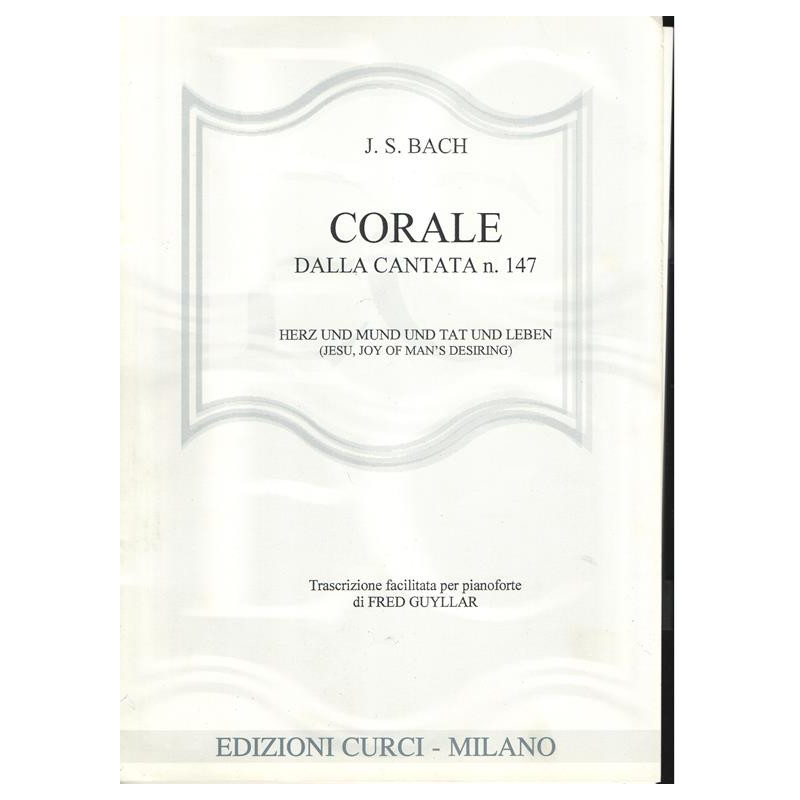 Corale dalla cantata 147 - Johann Sebastian Bach - Pianoforte