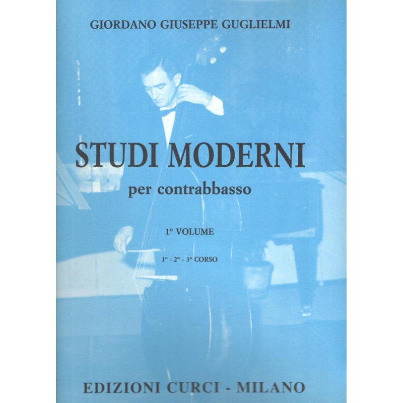 Studi moderni per contrabbasso - Volume 1 - Giordano Giuseppe Guglielmi