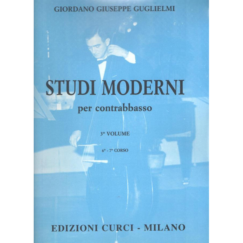 Studi moderni per contrabbasso - Volume 3 - Giordano Giuseppe Guglielmi