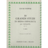 10 grandi studi di media difficoltà - Violoncello - David Popper