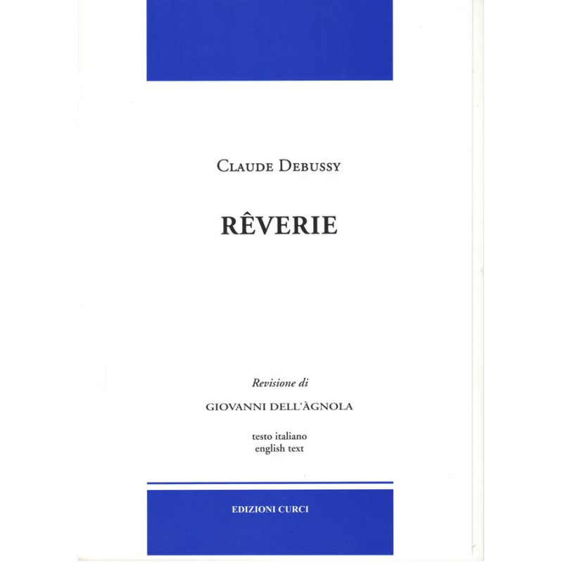 RÊVERIE - CLAUDE DEBUSSY - PIANOFORTE