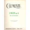 MUZIO CLEMENTI -  3 SONATE OP. 13  - SPARTITI PER PIANOFORTE