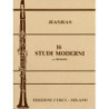 PAUL JEANJEAN - 16 STUDI MODERNI PER CLARINETTO - ED. CURCI