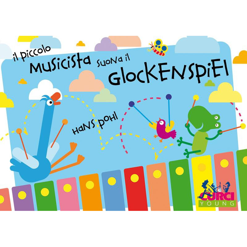 IL PICCOLO MUSICISTA SUONA IL GLOCKENSPIEL