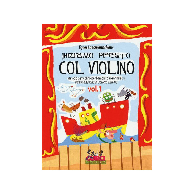 INIZIAMO PRESTO CON IL VIOLINO - EGON SASSMANNHAUS