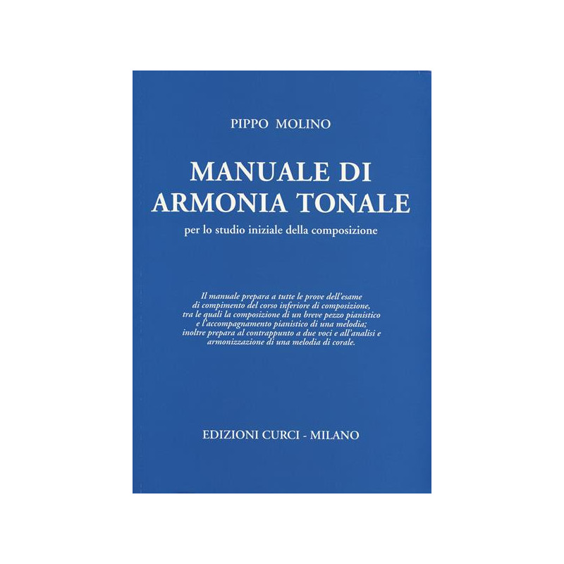 PIPPO MOLINO - MANUALE DI ARMONIA TONALE