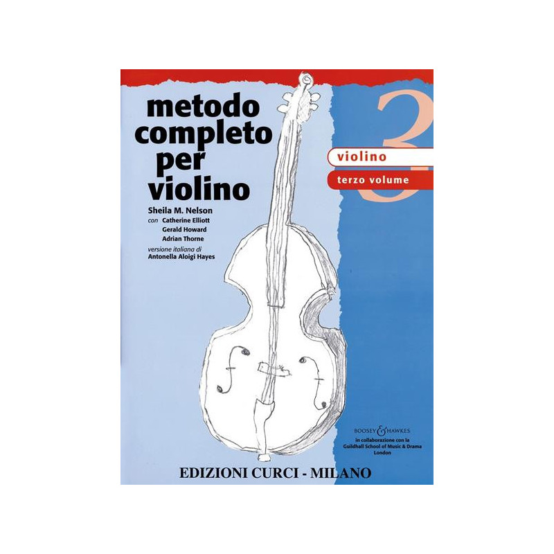 S. NELSON - METODO COMPLETO PER VIOLINO VOLUME 3