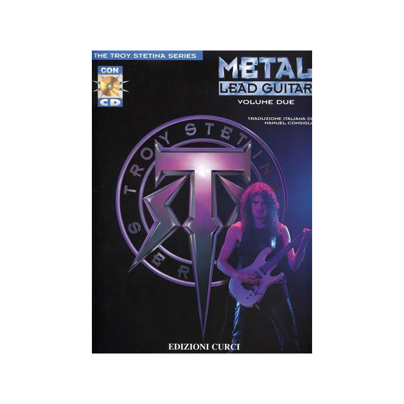 TROY STETINA - METAL LEAD GUITAR VOL. 2 + CD   - IN ITALIANO