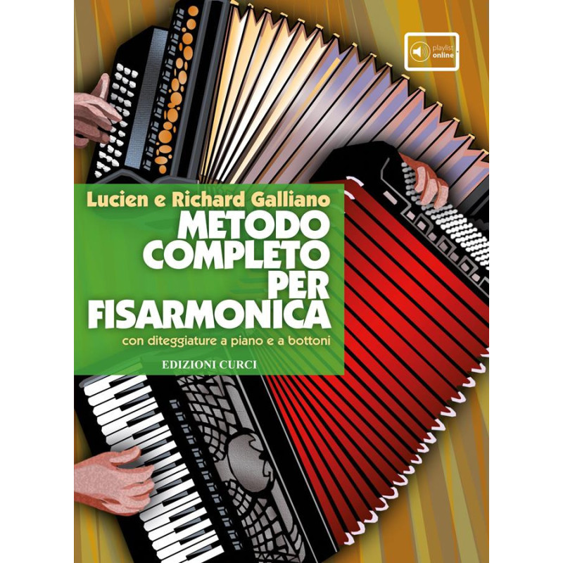 METODO COMPLETO PER FISARMONICA + AUDIO ONLINE - GALLIANO