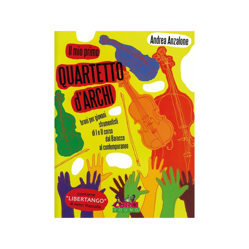 A. ANZALONE - IL MIO PRIMO QUARTETTO D'ARCHI - SPARTITI